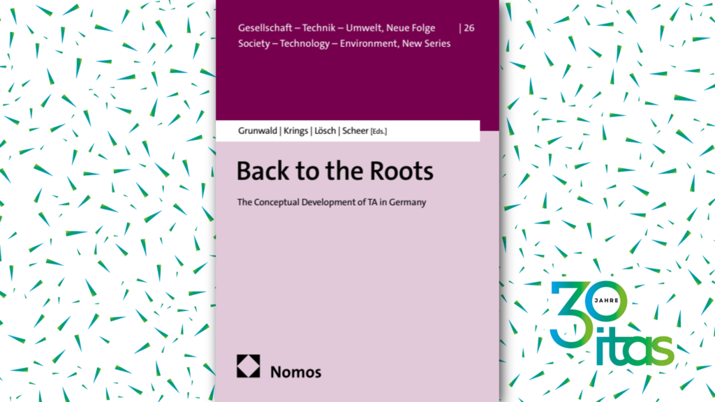 **Book cover: 'Back to the Roots' with subtitle on the conceptual development of TA in Germany.